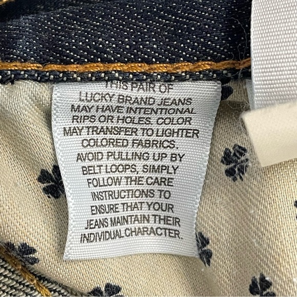 Lucky Brand 410 Athletic Fit Dark Wash Men’s Size 31x32 - Picture 8 of 13